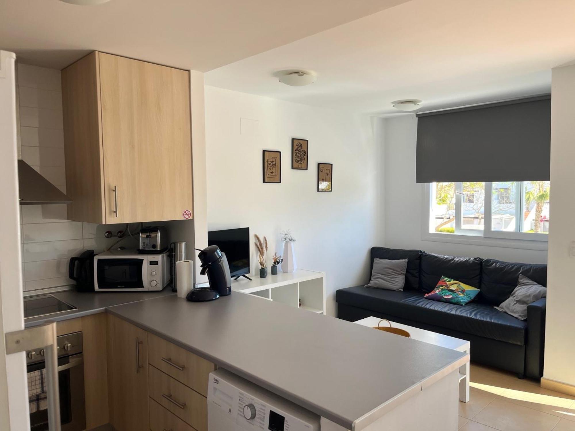 אלאמה דה מורסיה Appartement Avec Solarium Sur Golf Resort מראה חיצוני תמונה
